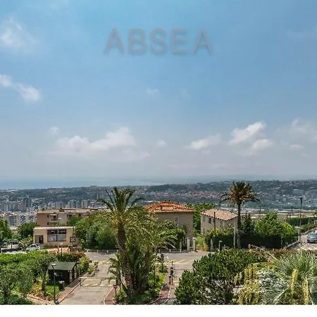 Apartment Sea View Pool Terrace Parking Nice