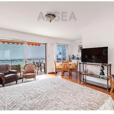 Sea View Pool Terrace Parking 公寓